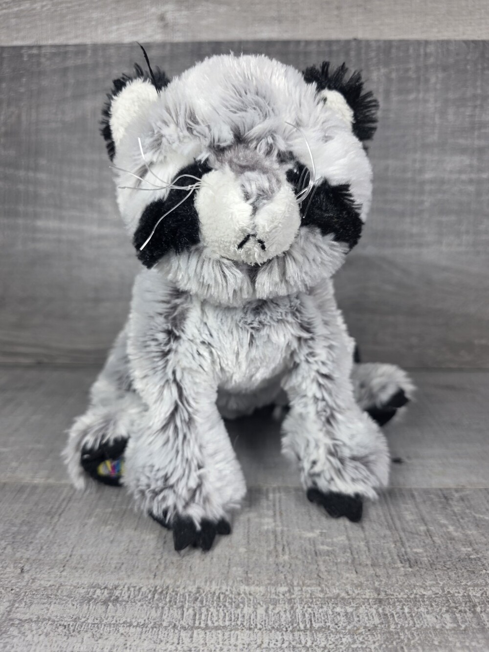Ganz Webkinz Raccoon Plush Stuffed Animal No Code Retired b41